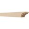 Ekena Millwork 6in. W x 4in. H x 32in. L Rivera Woodgrain TimberThane Rafter Tail, Primed Tan RFTUR06X04X32RIVRCPR - alternate 1